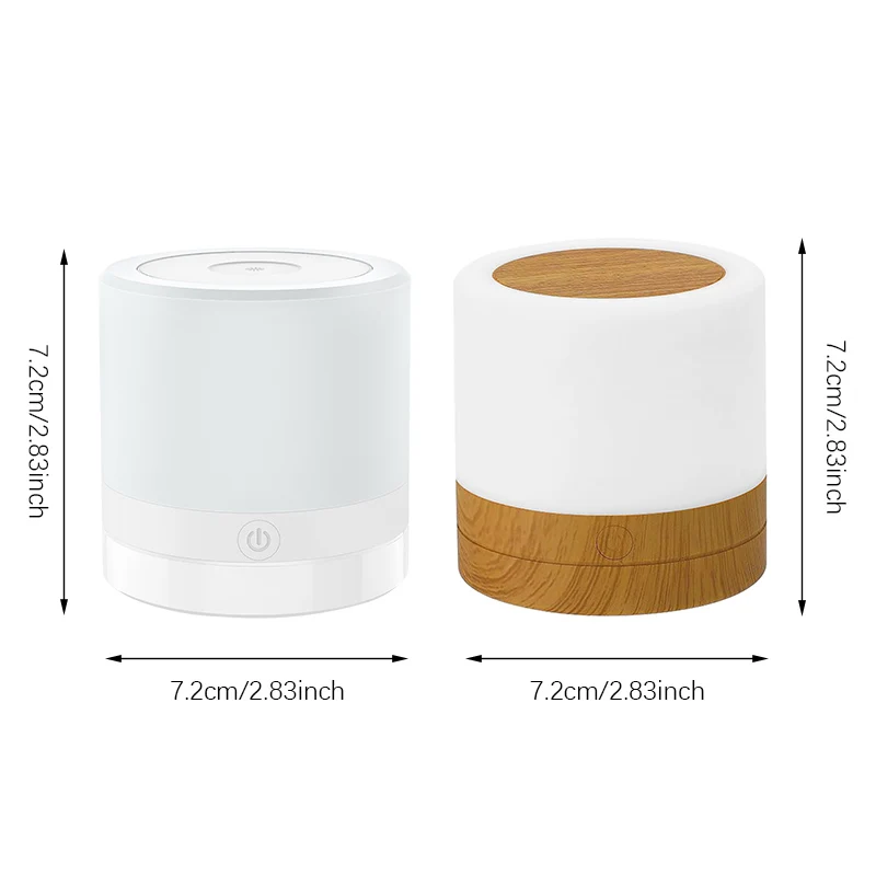 RGB Night Lamp Camping Light Atmosphere Night Lights Bedside Lamps Color Changing Tent with Remote Touch Control for Bedroom Dec - Image 6