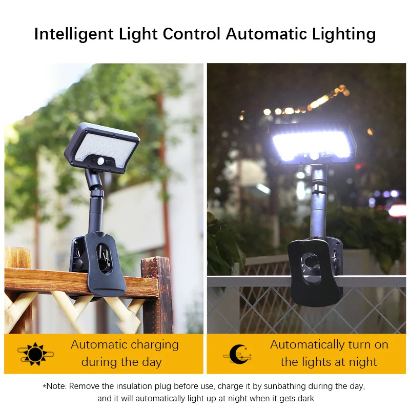 Solar Motion Sensor Outdoor Light, 360° Rotatable 4 Lighting Modes, Weatherproof, Multiple Mounting Lighting,for Outdoor Securit - Image 2