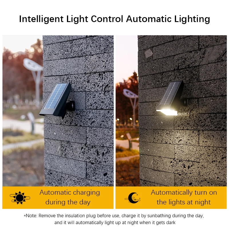 10 LEDs Solar Spotlight Outdoor, 180° Adjustable Waterproof & Anti - aging Ground/Wall Mount, for Garden Yard Landscape Lighting - Image 3